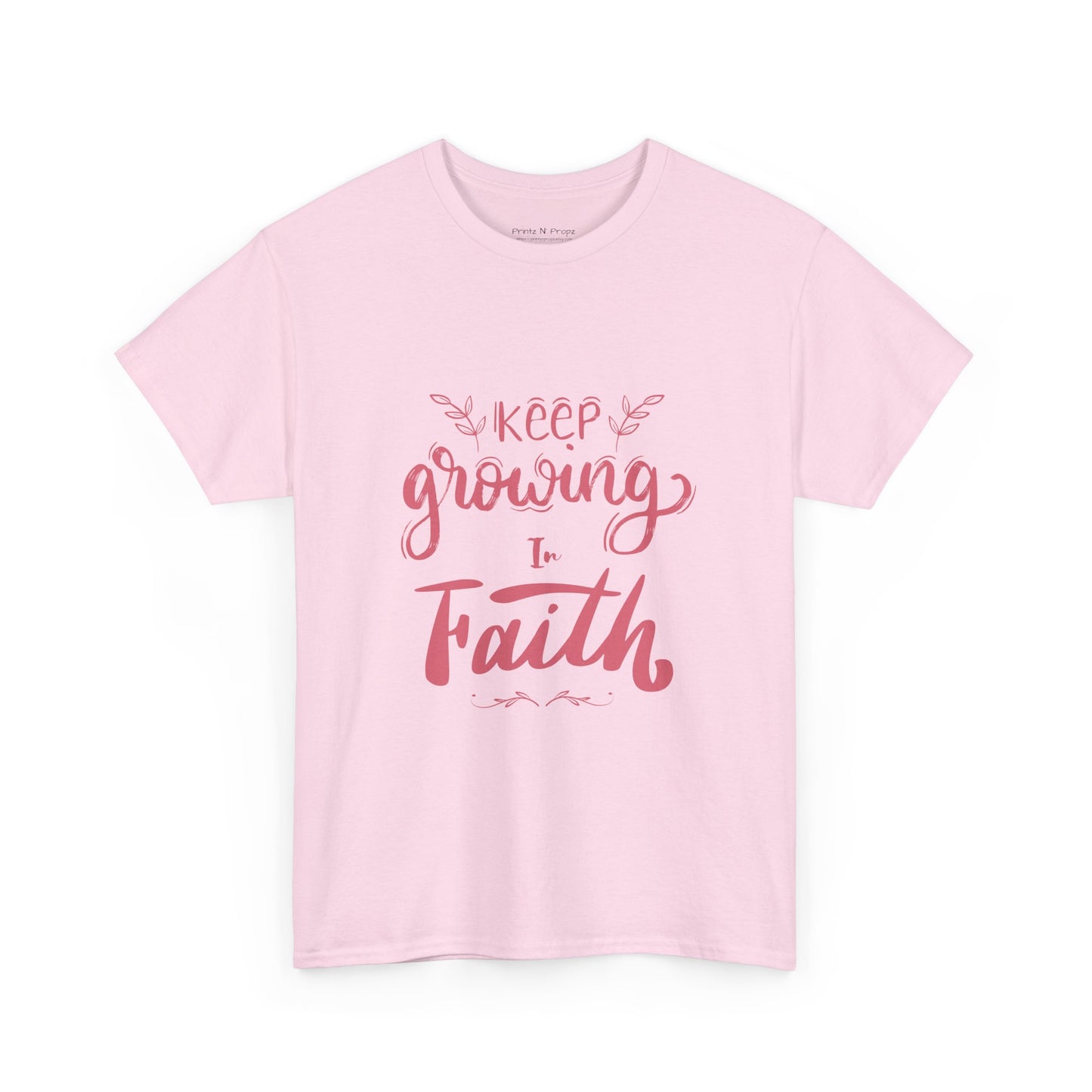 Keep growing in faith