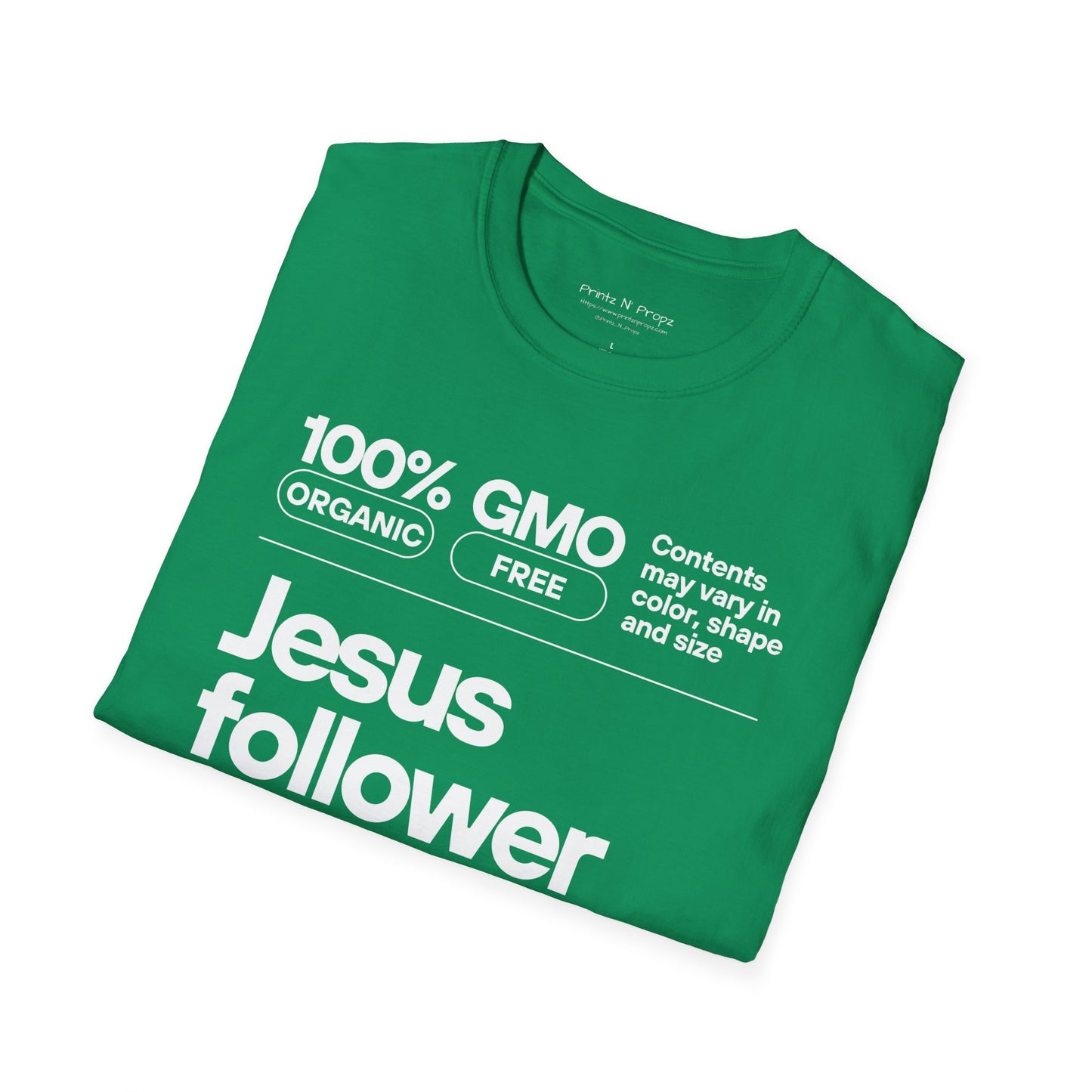 Jesus Follower Unisex Softstyle T-Shirt - Organic & GMO Free