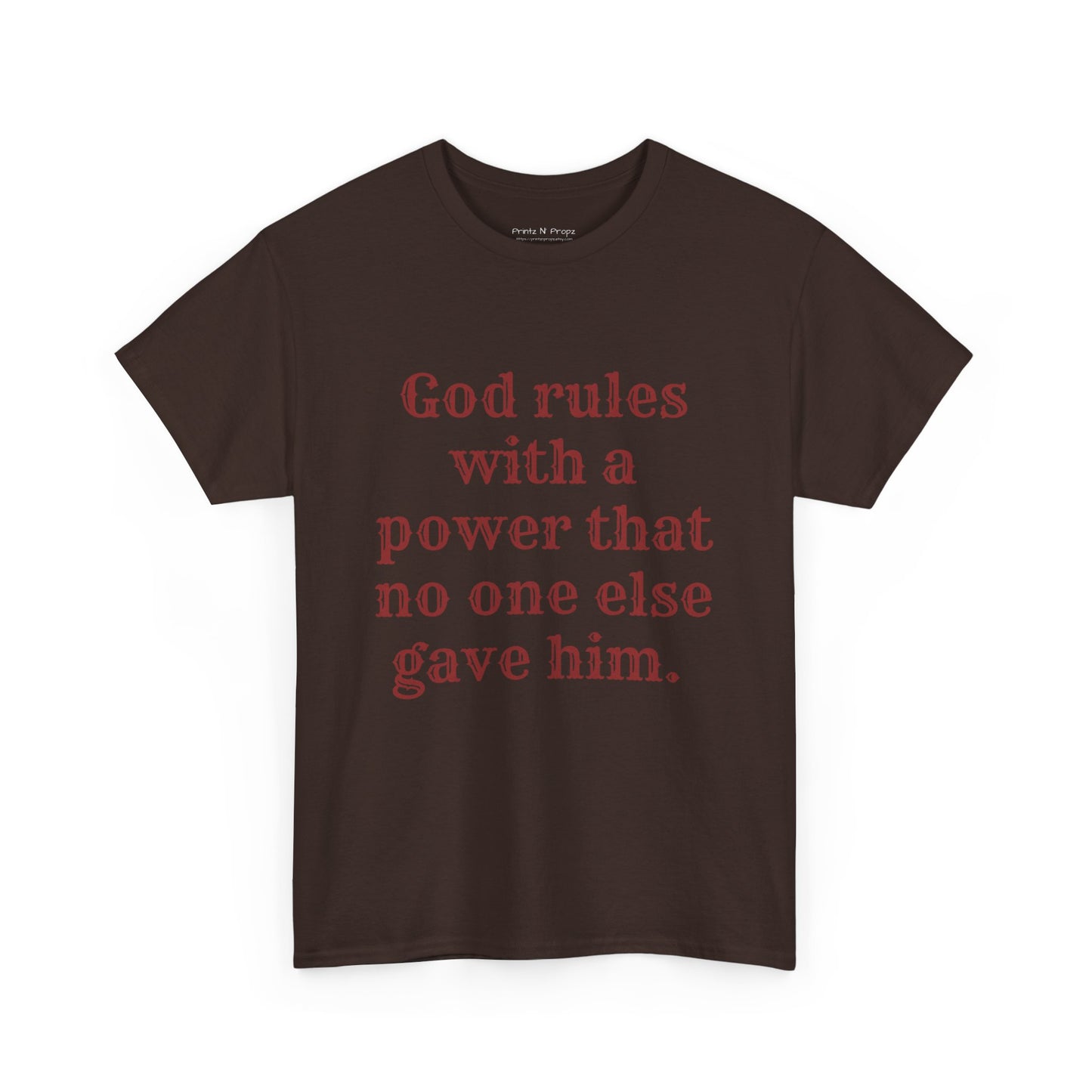 God rules