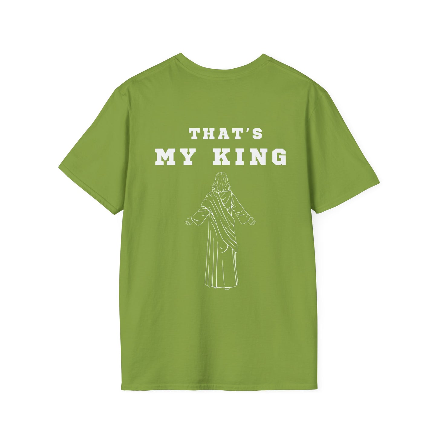 Theres no other king but Jesus Unisex Softstyle T-Shirt