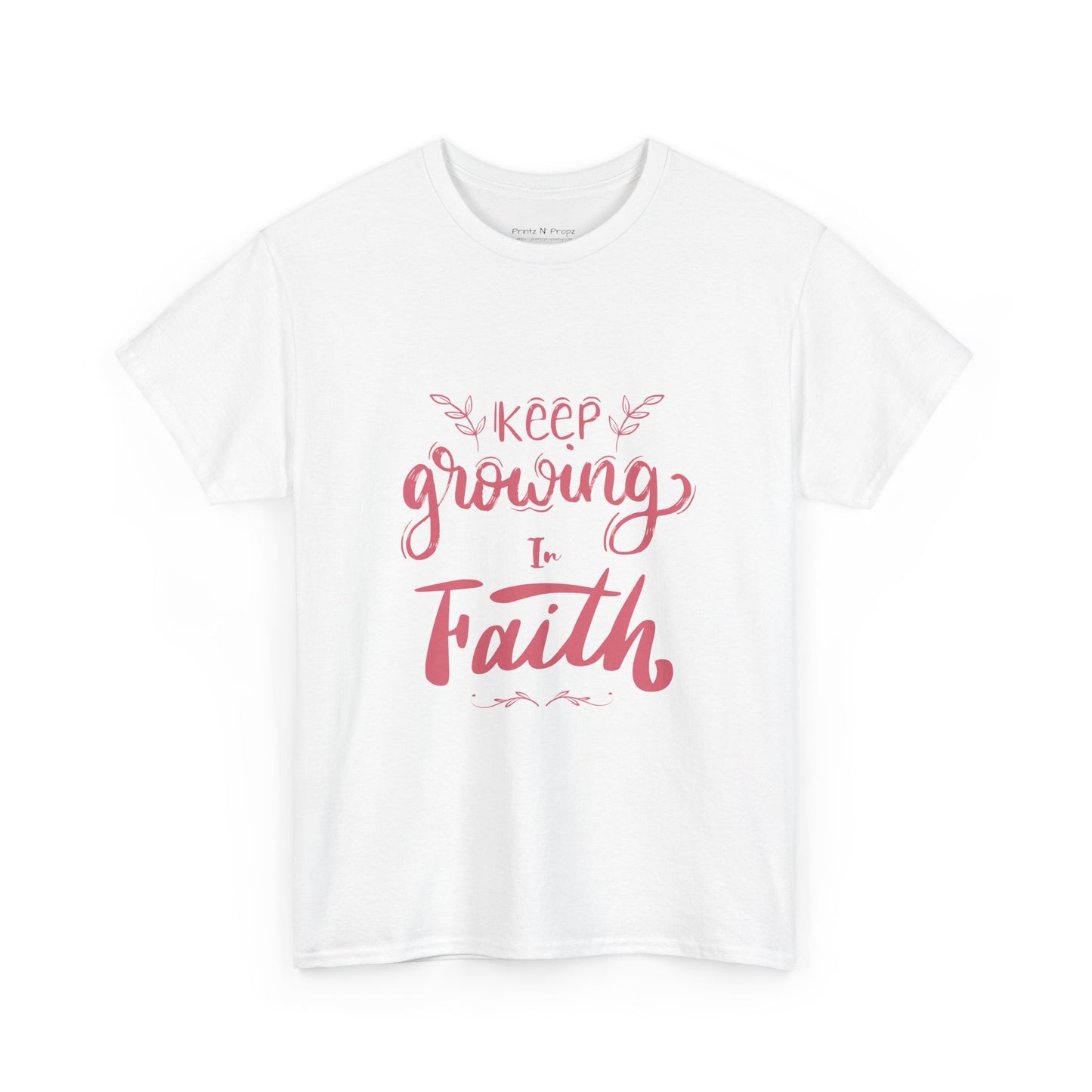 Keep growing in faith