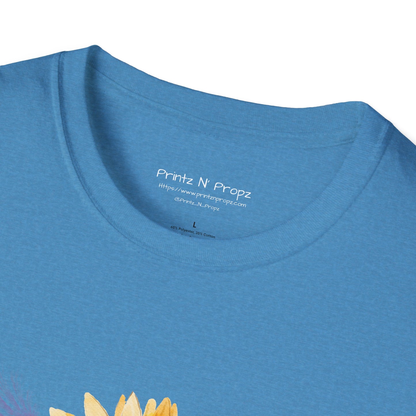 Sunflower Philippians 4:13 T-Shirt