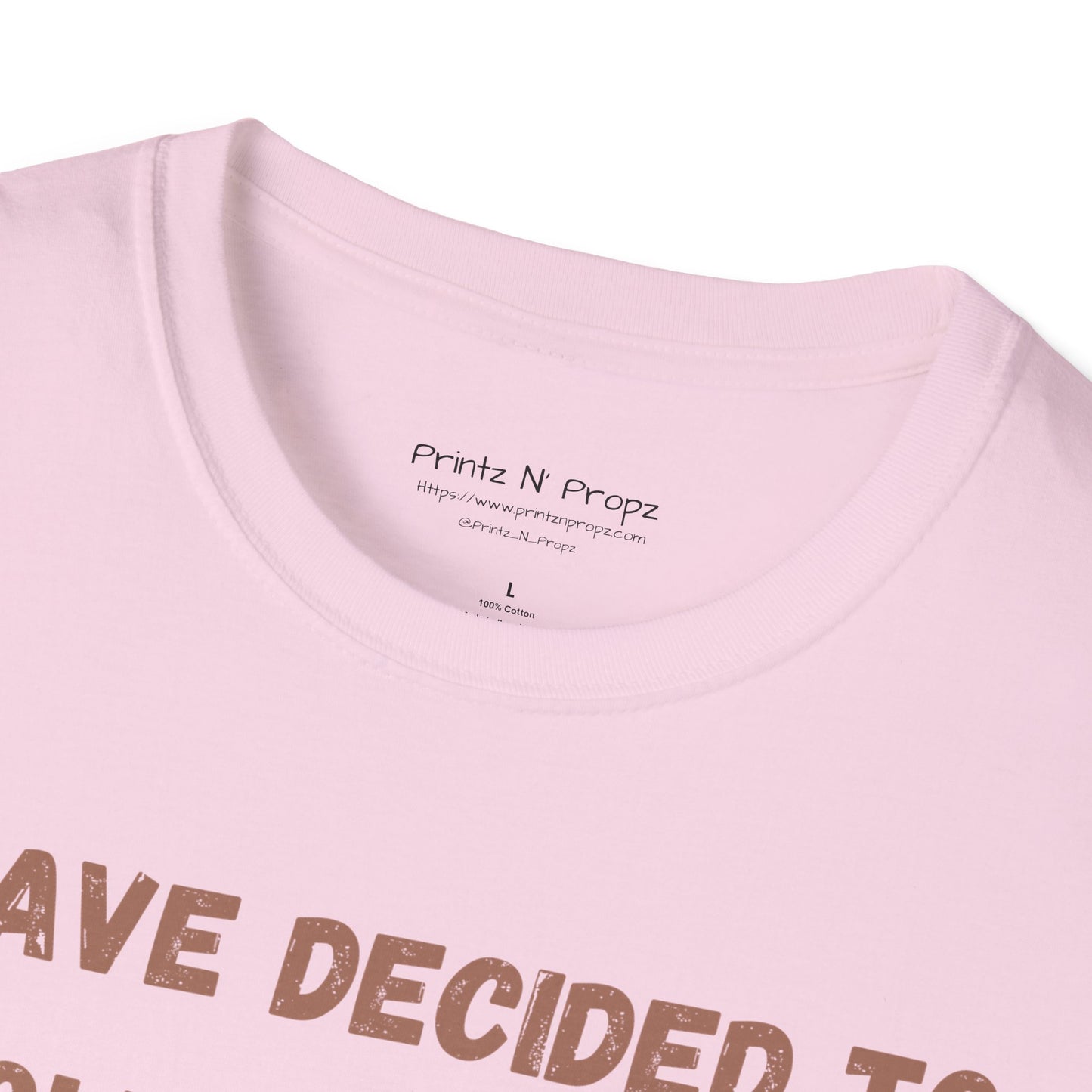 Follower 2025 Unisex T-Shirt - "I Have Decided to Follow Jesus 2025"