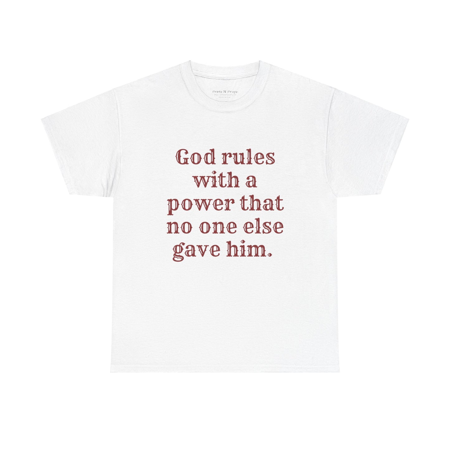 God rules