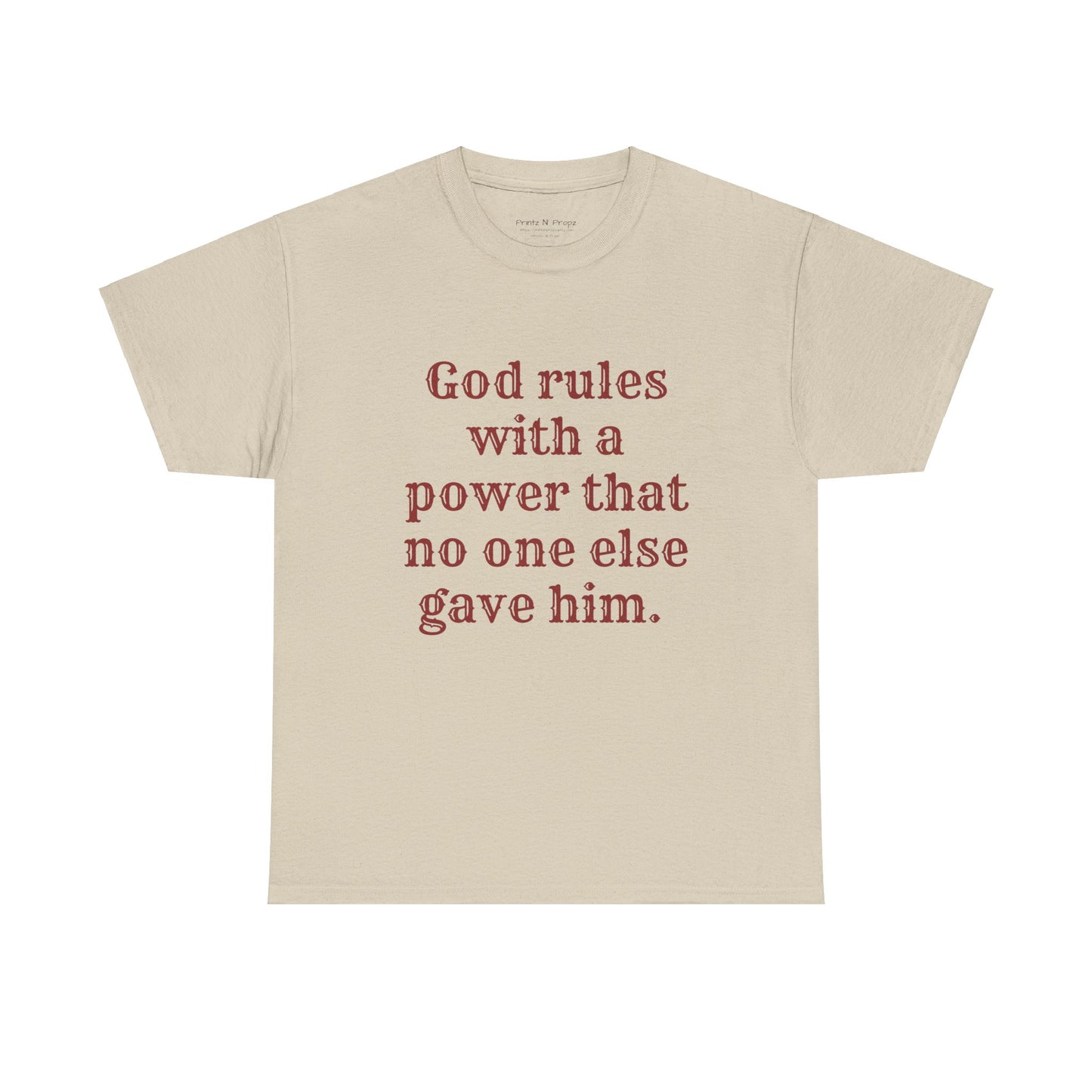 God rules