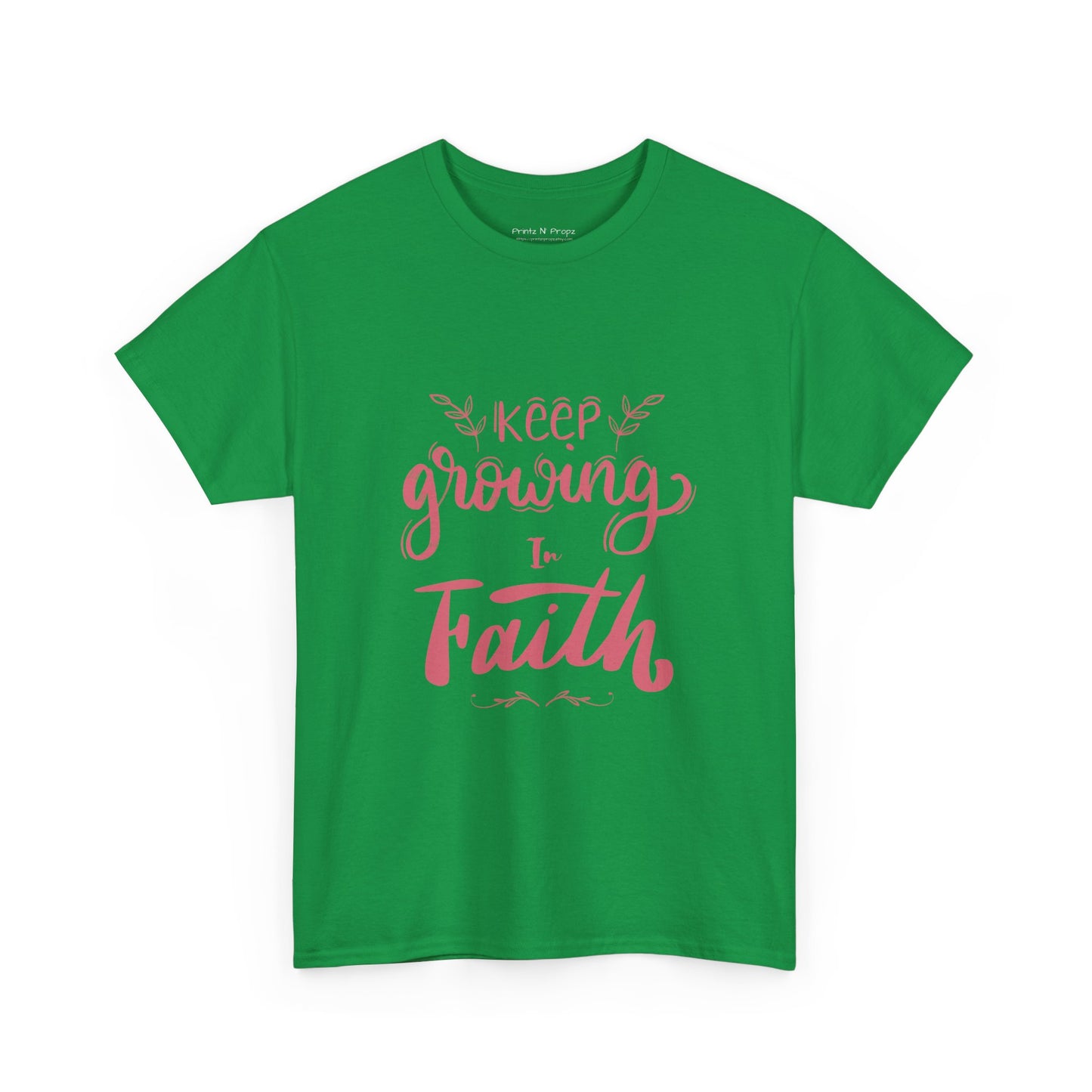 Keep growing in faith