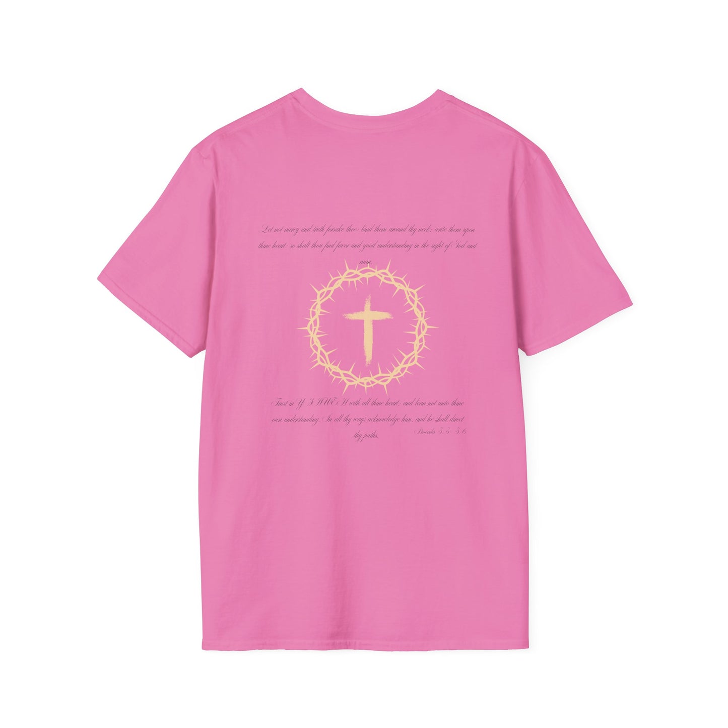 Proverbs 3:6 T-Shirt | Trust in the Lord Bible Verse Christian Tee