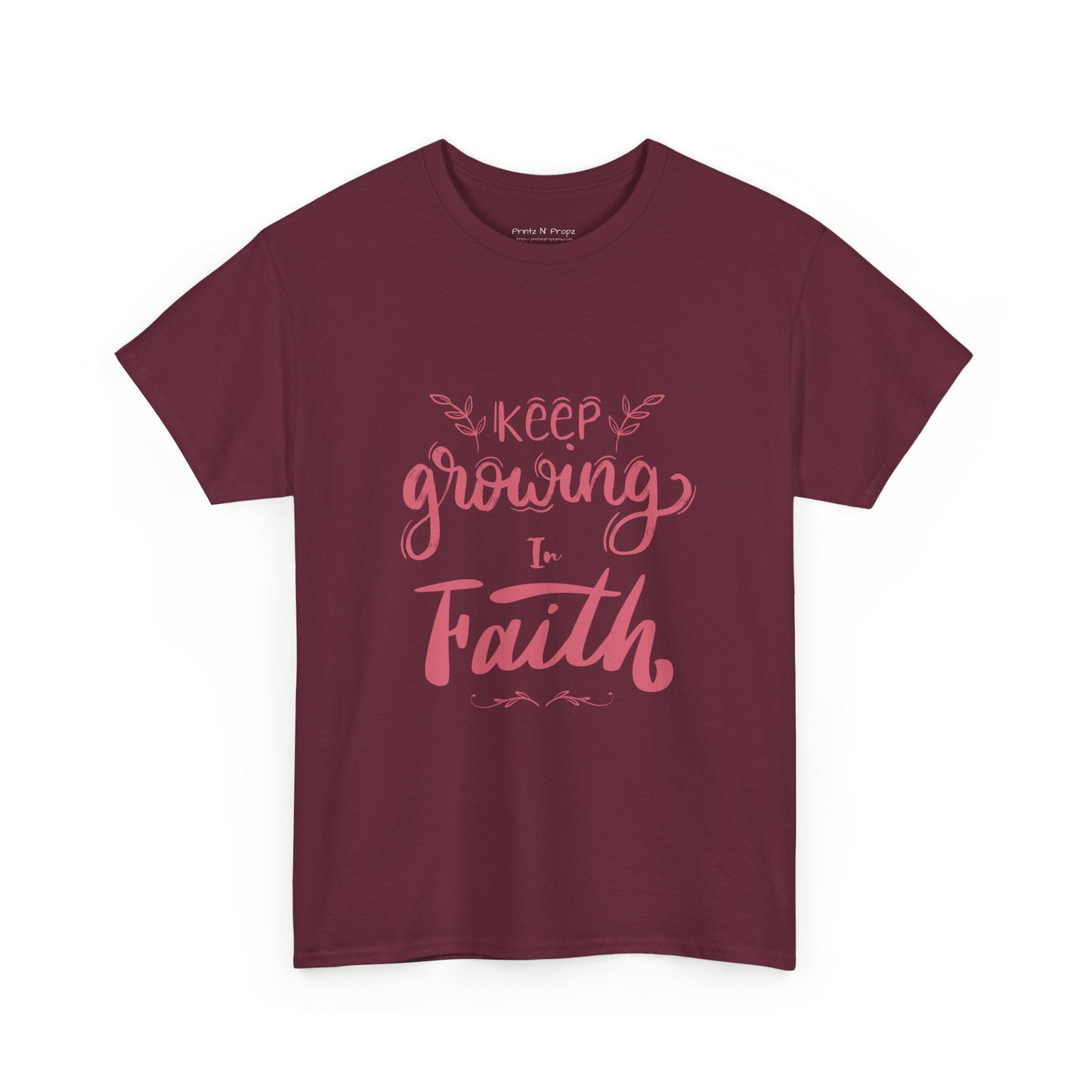 Keep growing in faith