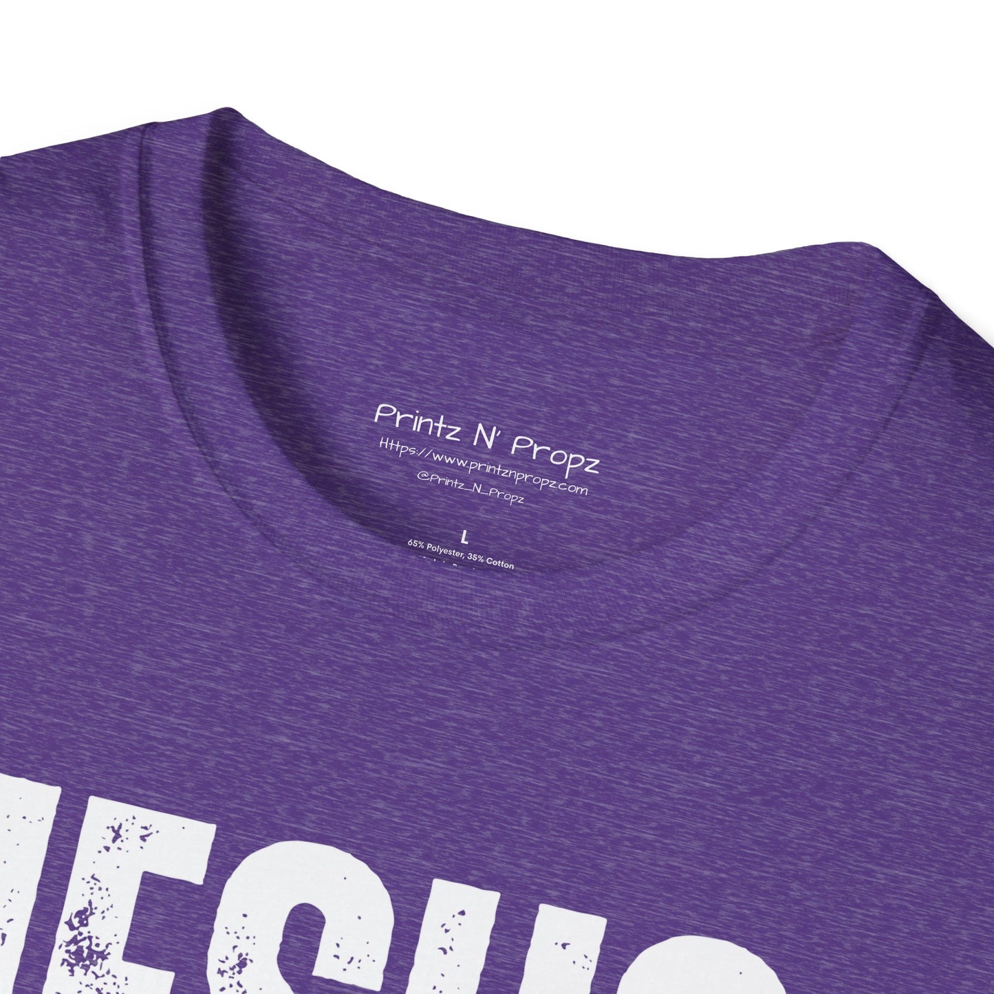 Jesus Helps Me Rise Above - Unisex Softstyle T-Shirt