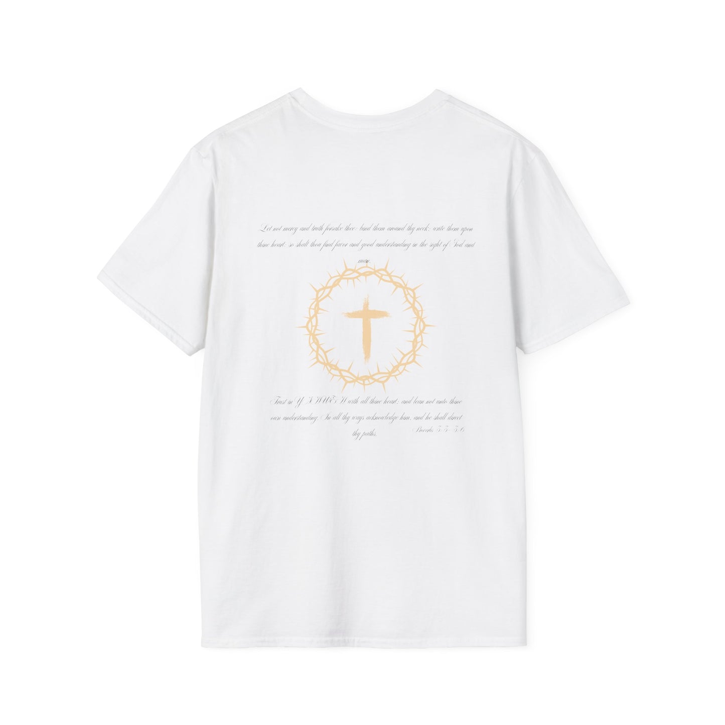 Proverbs 3:6 T-Shirt | Trust in the Lord Bible Verse Christian Tee