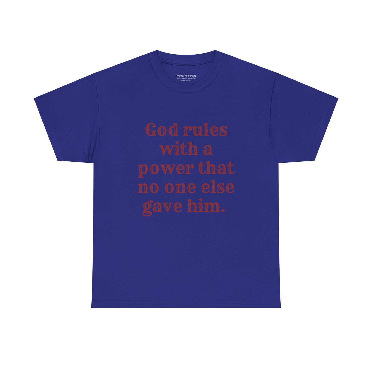 God rules